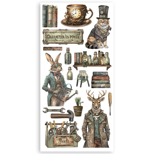STAMPERIA PAPER CUT-OUTS DOUBLE FACE - ALTEREGO - SBBCT03