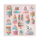 STAMPERIA CANDY CHRISTMAS БЛОКЧЕ 30,5/30,5 СМ - SBBXLB27