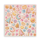 STAMPERIA CANDY CHRISTMAS БЛОКЧЕ 30,5/30,5 СМ - SBBXLB27