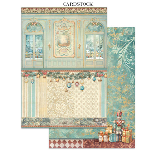 STAMPERIA ALICE IN CHRISTMAS JUNK JOURNAL - SBJK03