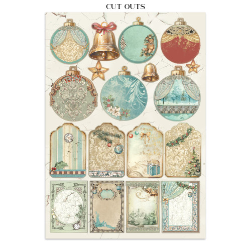 STAMPERIA ALICE IN CHRISTMAS JUNK JOURNAL - SBJK03