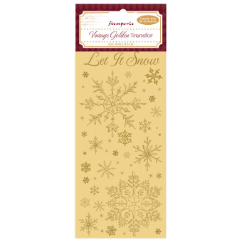 STAMPERIA GOLD TRANSFER FOIL 10.16X21.6 CM - DFLRGT05
