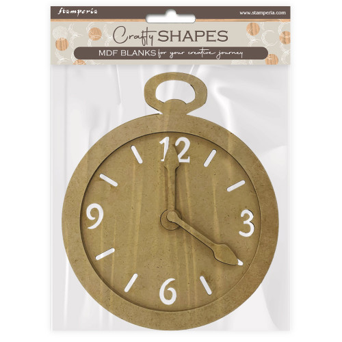 STAMPERIA MASTER OF MAGIC МДФ ЕЛЕМЕНТИ CLOCK - KLSM38