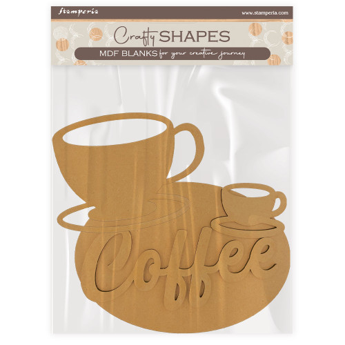 STAMPERIA COFFEE AND CHOCOLATE MDF ELEMENTS - KLSM70