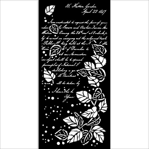 STAMPERIA MEDIA STENCIL - ШАБЛОН 12 Х 25 СМ - KSTDL102