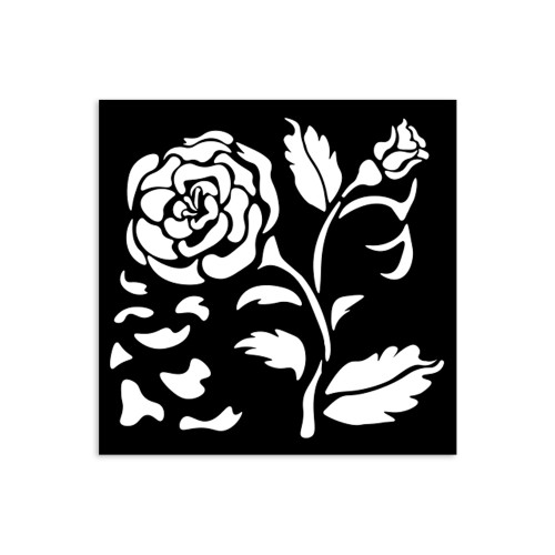 STAMPERIA HOUSE OF ROSES ШАБЛОН 12 Х 12 СМ-KSTDS-36