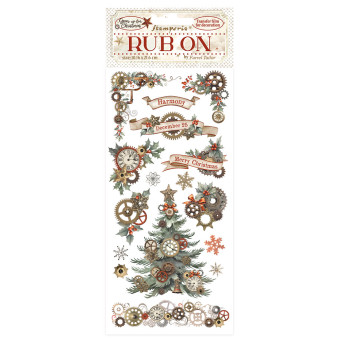 STAMPERIA GEAR UP FOR CHRISTMAS STICKERS 10.16/21.6CMDFLRB101