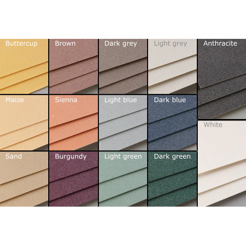 CLAIREFONTAINE PASTELMAT PAPER 50/70 CM 360 G - DARK GREY